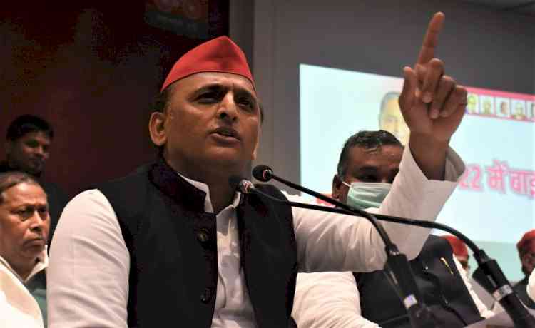 Battle for UP: BJP has fielded 99 criminals, says Akhilesh