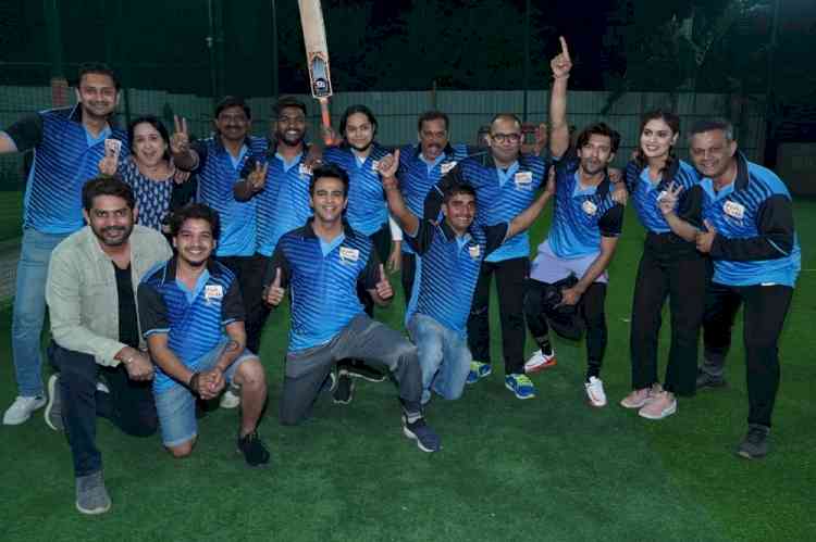 Cast and crew of Sony SAB’s Shubh Laabh - Aapkey Ghar Mein engage in thrilling cricket match