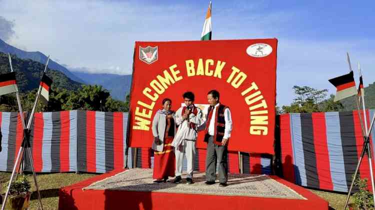 Arunachal youth who was handed over to Indian Army by Chinese PLA returns home