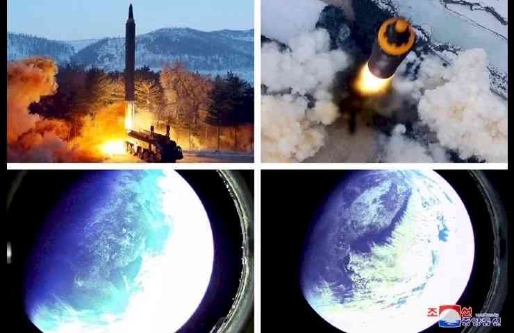 North Korea fired its biggest missile in years, releases photos of earth from warhead camera