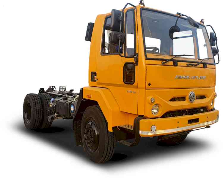 Ashok Leyland launches India’s first 7 cubic meter ICV Tipper ecomet STAR 1415  