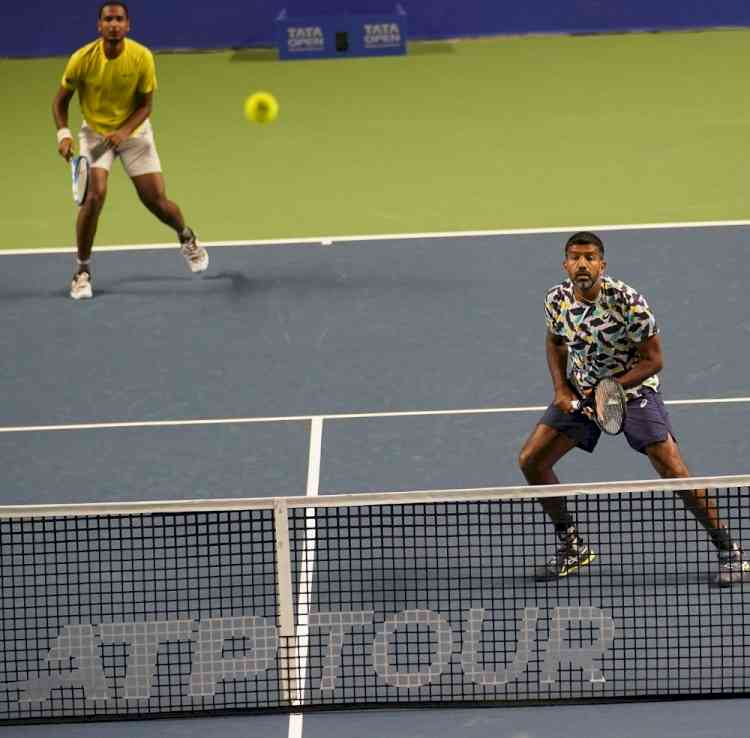 Tata Open Maharashtra: Bopanna-Ramkumar, Myneni-Sasikumar cruise into second round