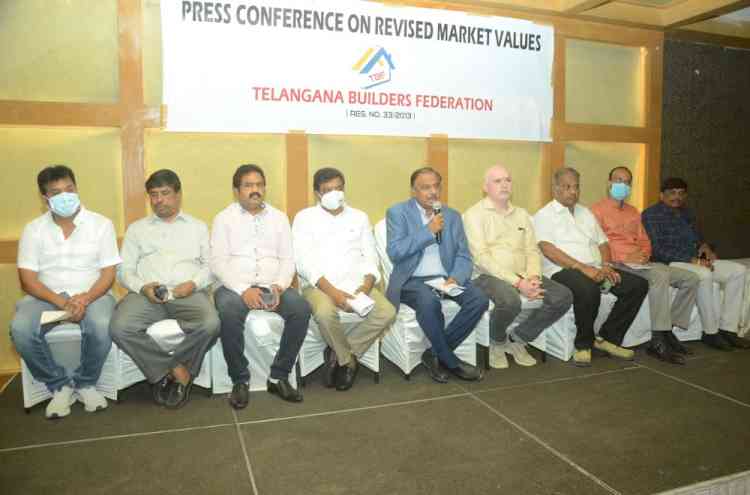 Telangana Builders’ Federation urges government to defer revision of market values