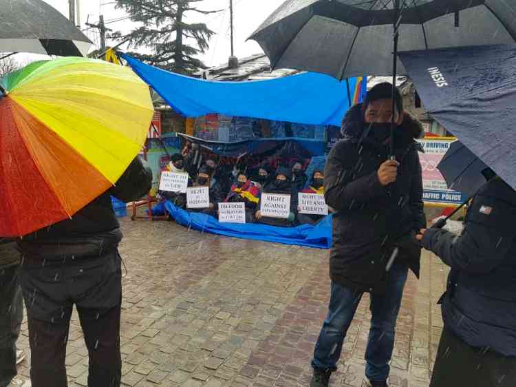 Tibetan activists hold hunger strike protest to boycott Beijing winter Olympics