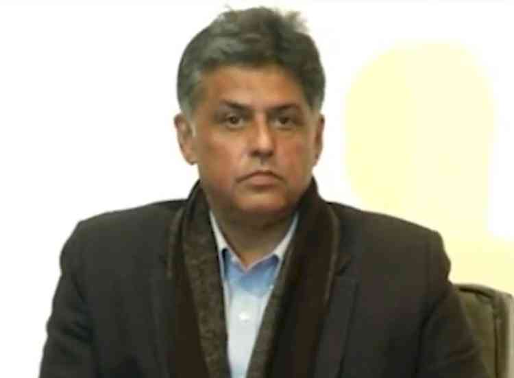 Manish Tewari's name missing from Cong star campaigners' list for Punjab