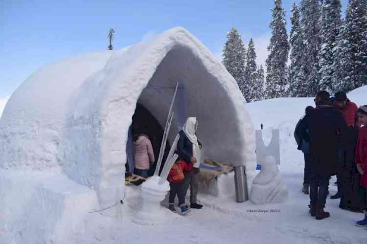 Gulmarg's Igloo Cafe opens for second consecutive year