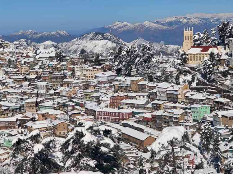 Heavy snowfall thaws frozen memories of Simla