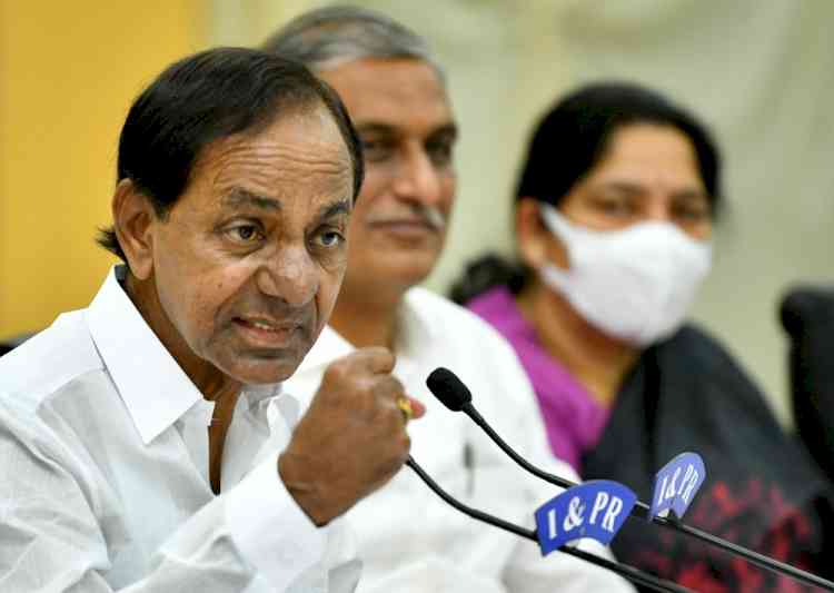 BJP, TRS in war of words after KCR 'cold-shoulders' PM