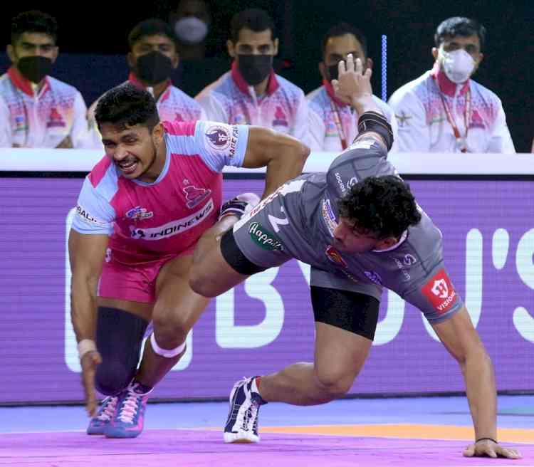 PKL 8: Haryana Steelers win 35-28 against Jaipur Pink Panthers