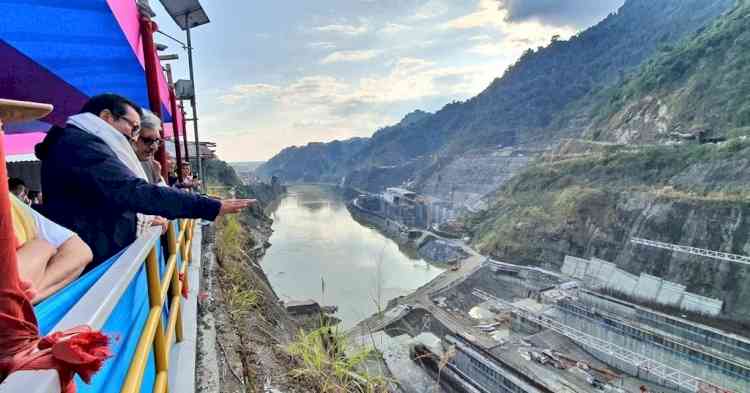Subansiri hydro power project's first unit to start generation in Aug