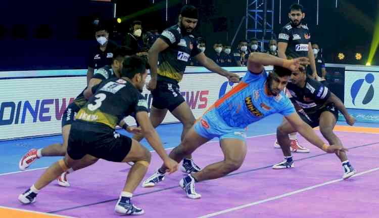 PKL 8: Telugu Titans and Bengal Warriors share the spoils