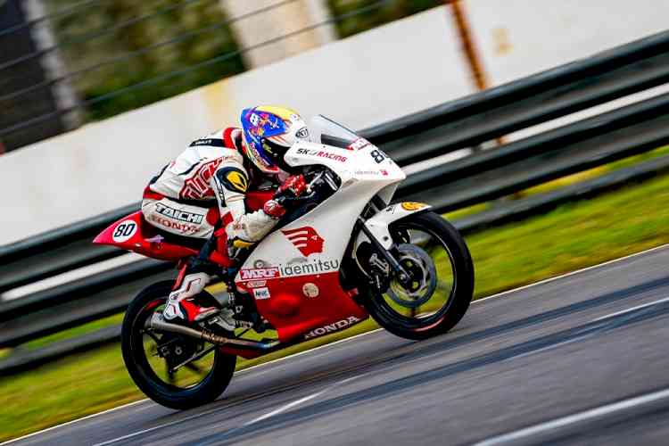 Delightful end for IDEMITSU Honda SK69 Racing Team’ Rajiv Sethu in 2021 Indian National Motorcycle Racing Championship  