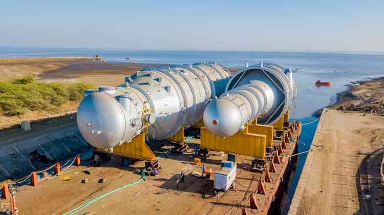 Godrej Process Equipment builds its largest equipment for a High-Quality BS-VI Visakhapatnam Refinery