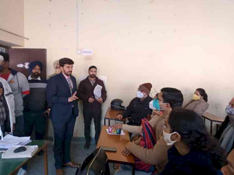 First training of polling parties held at various locations in district Ludhiana