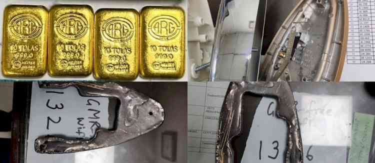 Gold worth over Rs33L seized at Delhi airport, one held