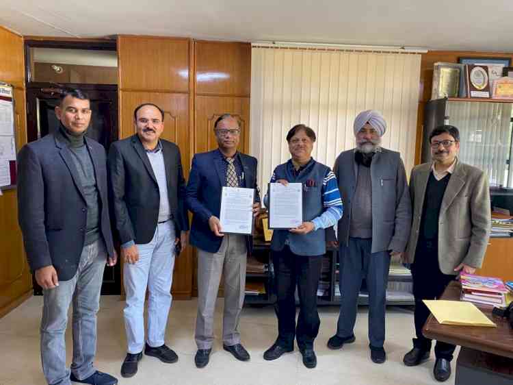 ICAR-CIPHET signs MoU with SLIET