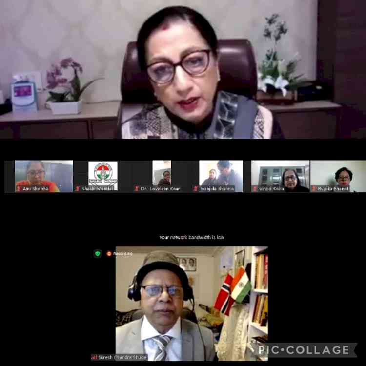 KMV organises international webinar on Hindi Journalism in Overseas under International Lecture Series