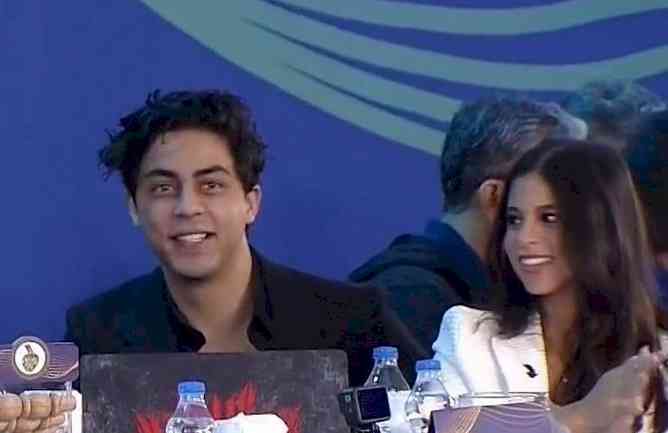 Aryan represents SRK at IPL auction in first public appearance since drugs case arrest