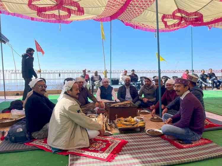 Himachal Cricket Association performed puja for dry weather during coming matches