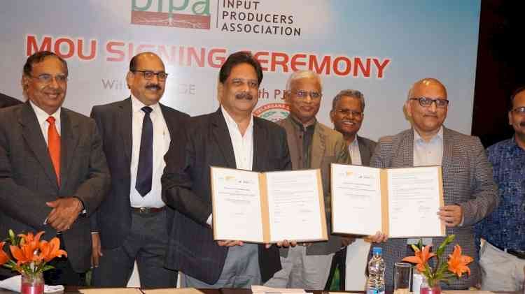 BIPA inks two MoUs, one with MANAGE and other with PJTSAU