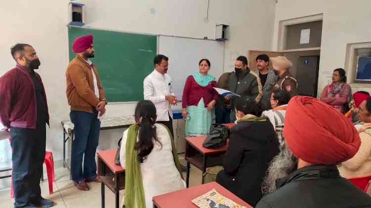 General Observer Annavi Dinesh Kumar visits election training venues in Samrala, Khanna and Payal