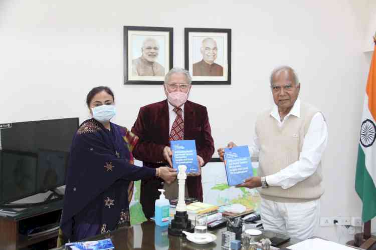 Governor of Punjab released book titled “Delineation of Health and Health System: Mechanistic Approach of Covid 19”