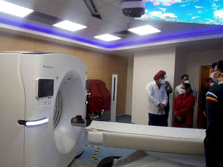 Most advanced CT scanner introduced at Max Hospital