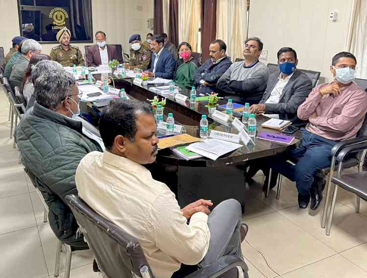 Special election observers review poll preparation of District Ludhiana