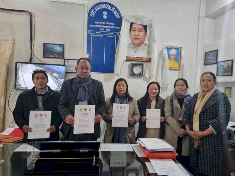Arunachal College in alliance with two Delhi based institutes to upgrade academic ability