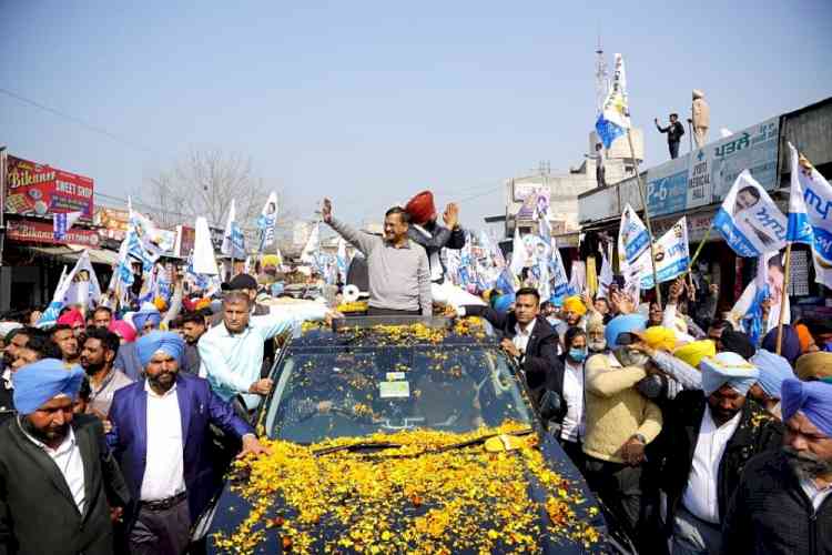 All three parties come together to rout AAP in Punjab: Kejriwal