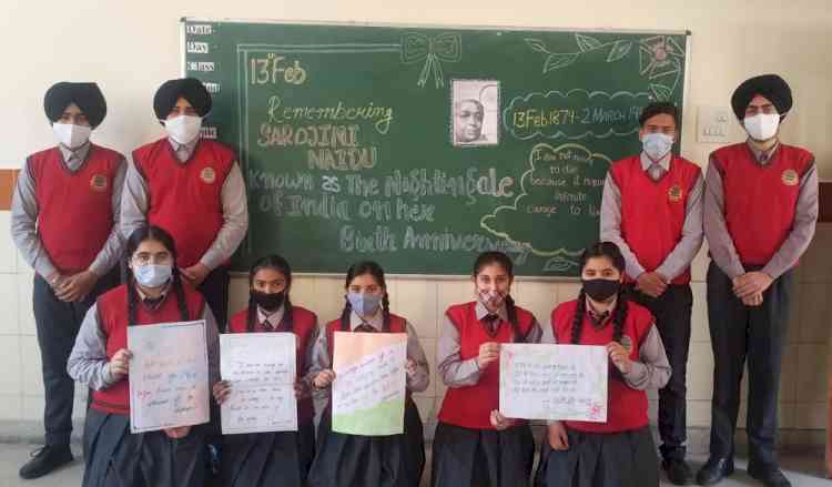 DIPS students celebrate Sarojini Naidu’s birth anniversary