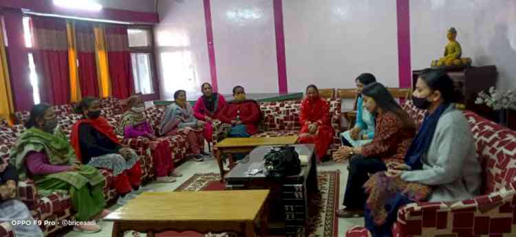 Sensitization session on Menstrual Hygiene Management (MHM) to Hostel staff