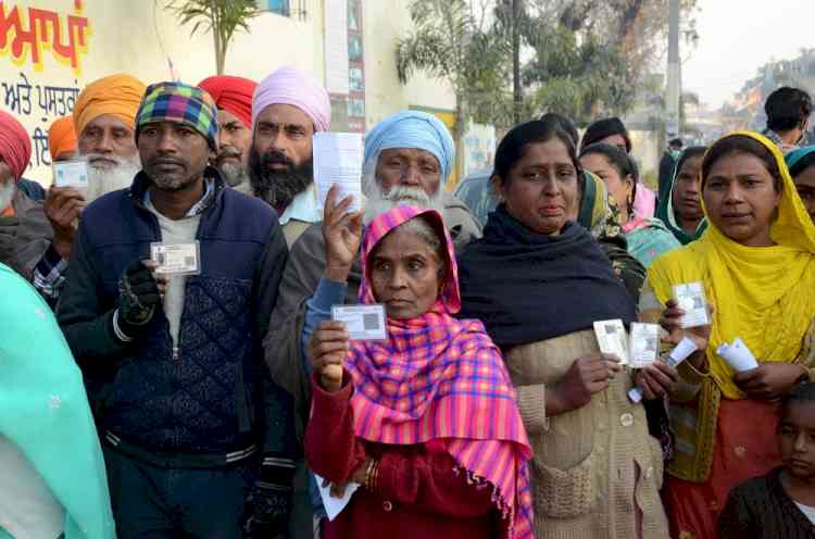 4.80% polling in Punjab in first one hour