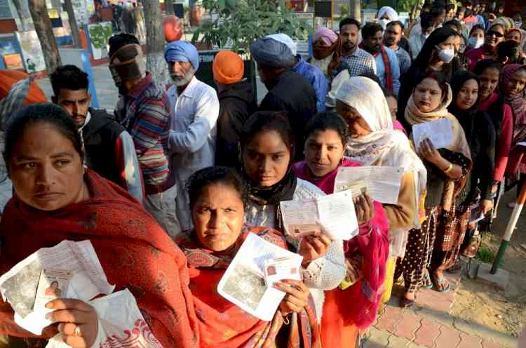 21.18% voting in UP phase-3 poll; Punjab registers 17.77% till 11 am
