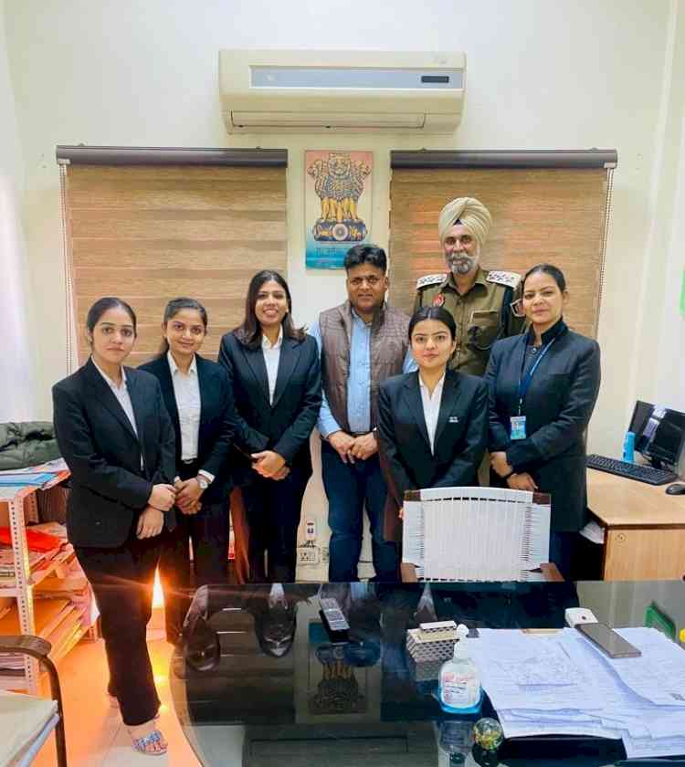 CT Institute of Law students visit Central Jail Kapurthala