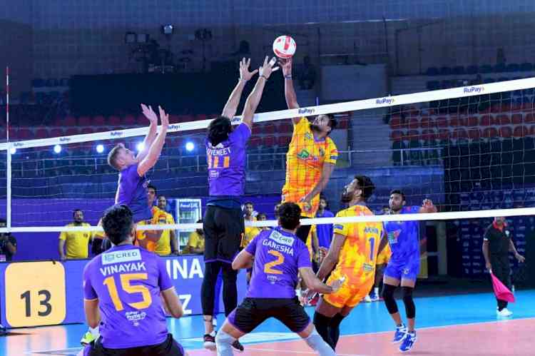 PVL: Akhin GS, Naveen Raja Jacob star in Chennai Blitz's win over Bengaluru Torpedoes