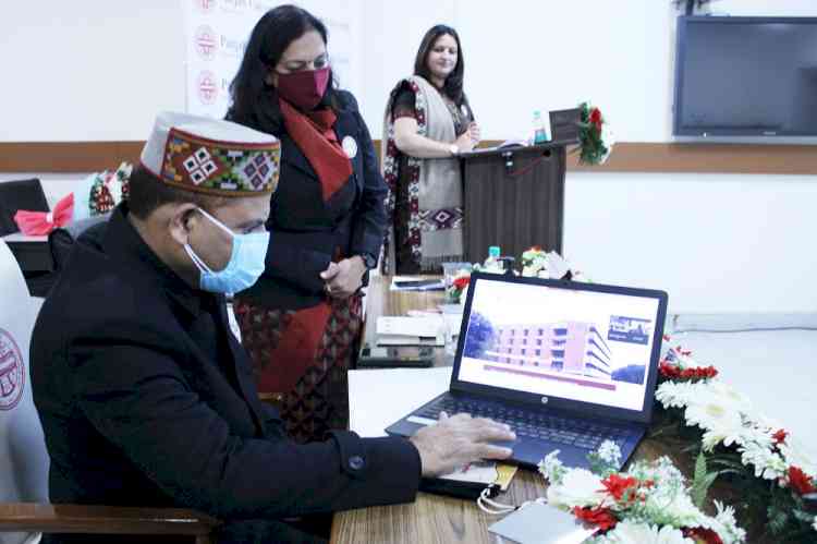 Launch of web portal by Panjab University Alumni Association