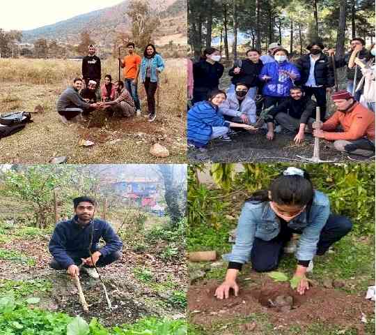 Tree Plantation Drive at PU