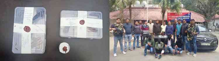 4 criminals arrested after encounter with Delhi Police