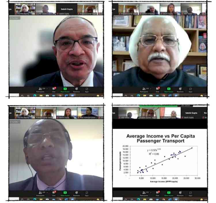 Amity University Haryana organised one day webinar on “Emerging Trends in Civil Engineering for New India”