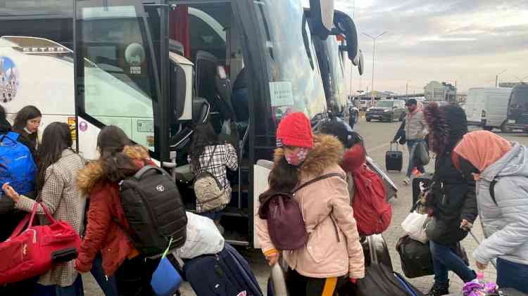 First batch of evacuees from Ukraine reaches Romania: MEA