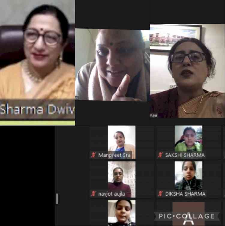 KMV organises National Webinar on Feminism and Indian Cinema