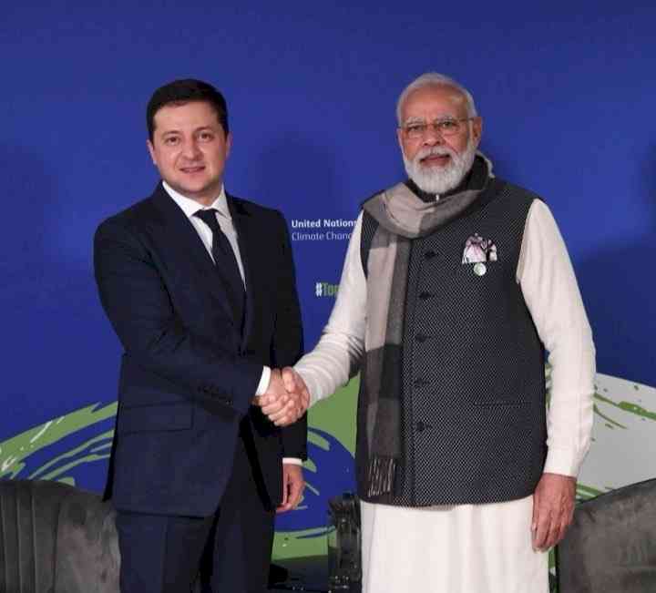 Ukraine Prez speaks to Modi seeking political support at UNSC