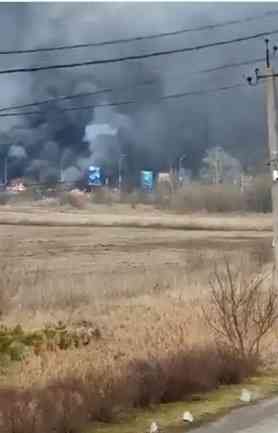 Gas pipeline explodes in Ukraine's Kharkiv