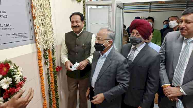 UT Advisor to Administrator inaugurates High Dependency Unit in GMCH32