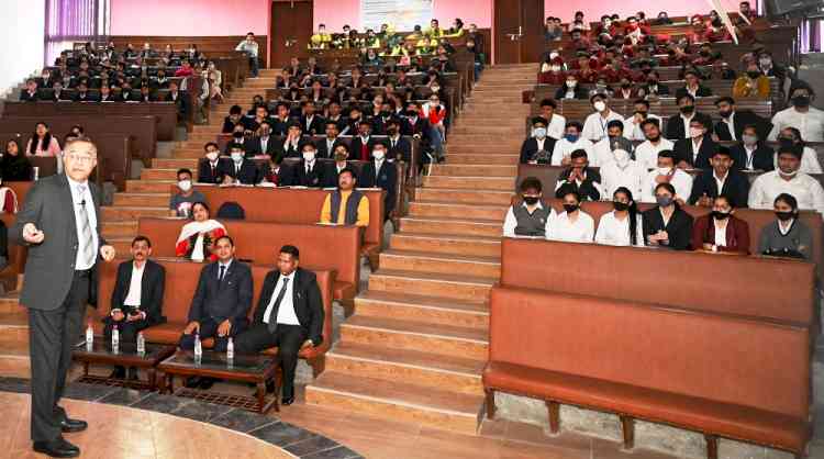 SAIF PU trains 1640 school students under STUTI Awareness Programs