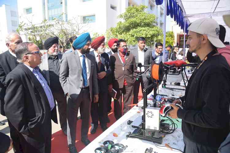 Grand show of innovation marked national science day celebrations at CGC Landran