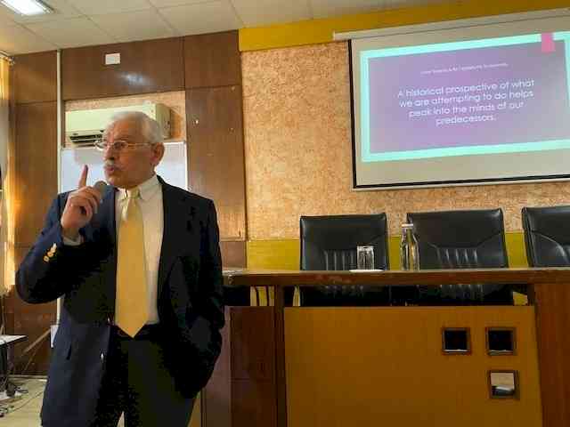 Lecture held on “Every tragedy can be an innovation”