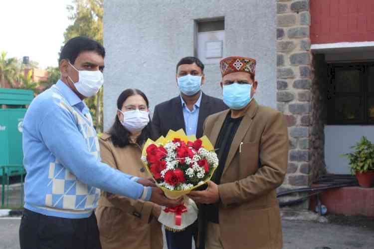 Interaction of Prof Raj Kumar, Vice-Chancellor with Faculty Members of UIET