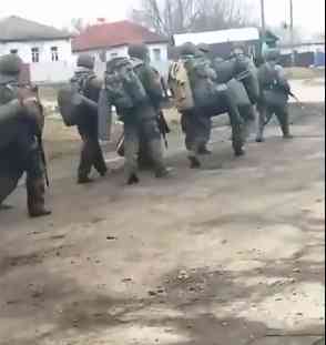 Russian forces under white flags shooting civilians in Sumy region of Ukraine